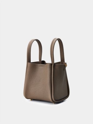 Grey Brown Women's Songmont Song Medium Bags | GZB1773GN